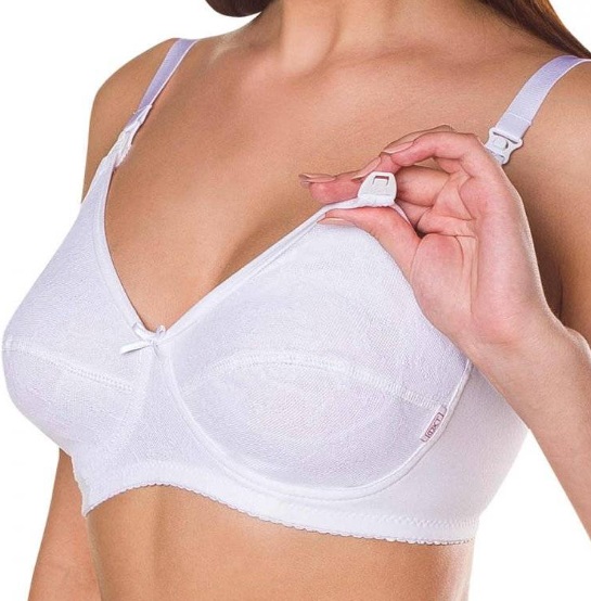 Бюстгальтер для Кормящих стерильный ФЭСТ 1831 раз 75-B Белый