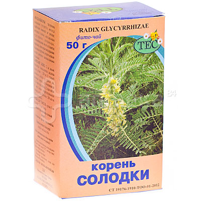 ТЕС Солодка корни 50г