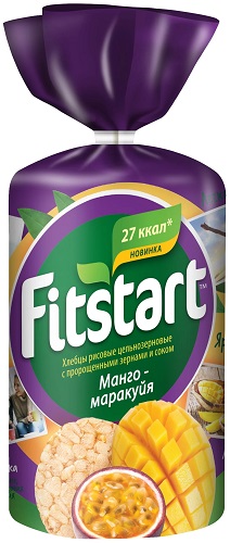 Fitstart Хлебцы Рисовые Манго-маракуйя 100г