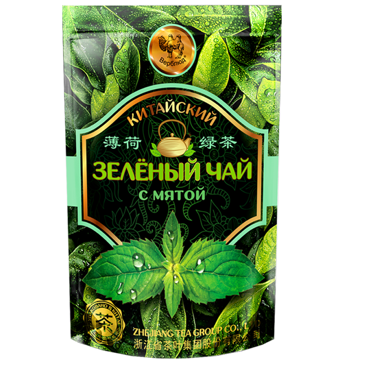 Верблюд Зеленый чай  с мятой 50г