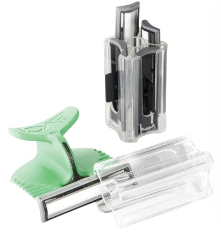 Бритвенный станок EVOshave-2 кассеты Mint Green Series-3 зеленый