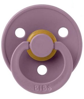 Пустышка латексная 0м+ Bibs Colour Anatomical Mauve арт.111300