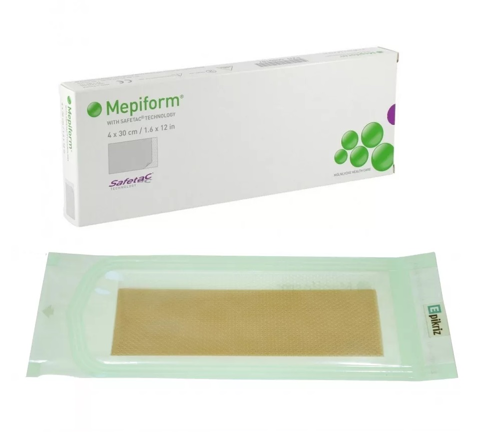 Повязка Силиконовая для лечения рубцов 4*30см MEPIFORM