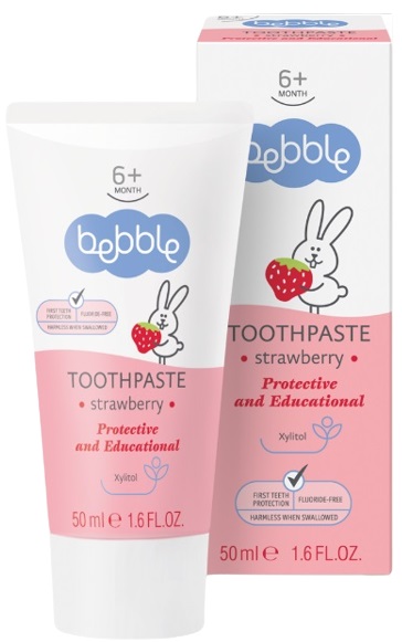 Bebble Зубная паста Клубника 6+ 50 мл
