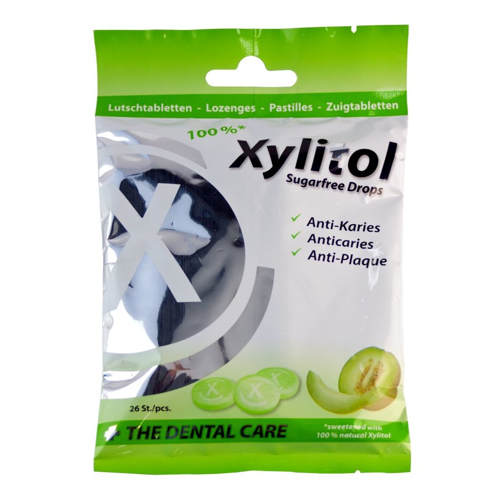 XYLITOL DROPS Леденцы из ксилита со вкусом Дыни 60гр.