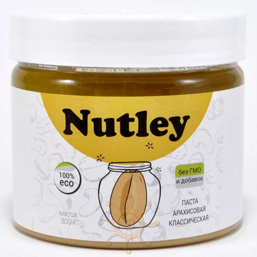 Nutley Паста арахисовая классическая натуральная 500г