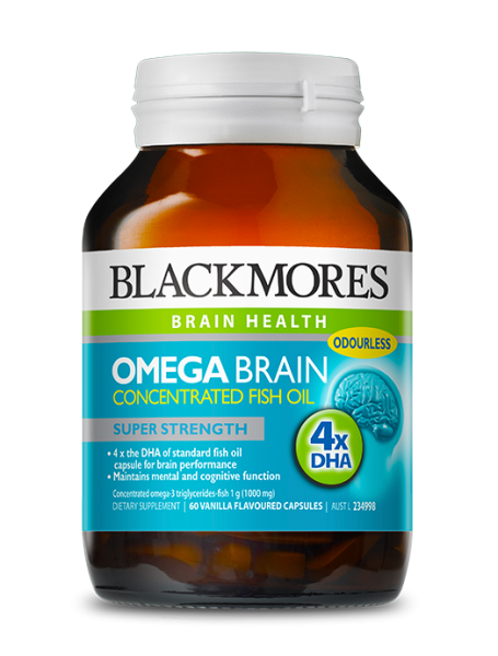 Blackmores Omega brain  60капс Блэкморис