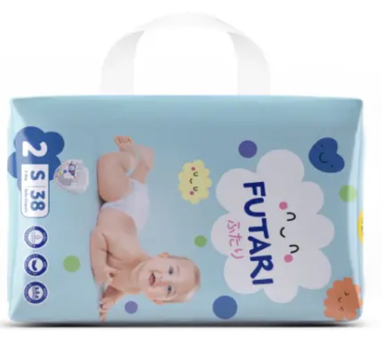 Подгузники для детей FUTARI S38 ( до 6кг ) 38шт