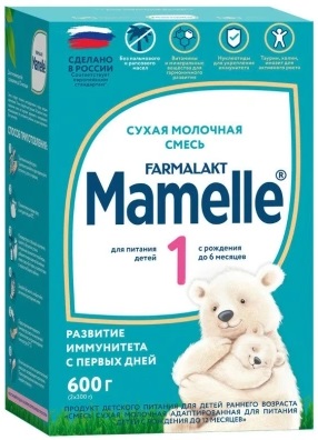 Mamelle Farmalakt 1 600г Смесь сухая молочная адаптированная 0-6мес