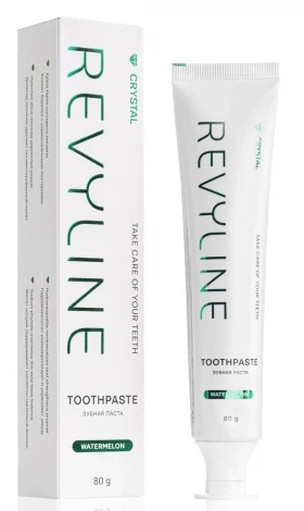 Зубная паста REVYLINE Crystal Арбуз 80г (9095)
