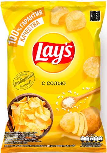 Чипсы Lays с Солью 140г  &