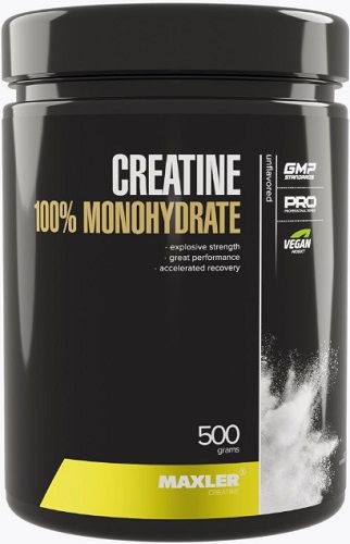 Maxler Креатин моногидрат Golden Creatine 500г банка  &