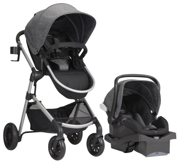 Коляска Детская Evenflo Travel System Pivot Aspen Sky G0179+CS51AT+B051AT-EFAS