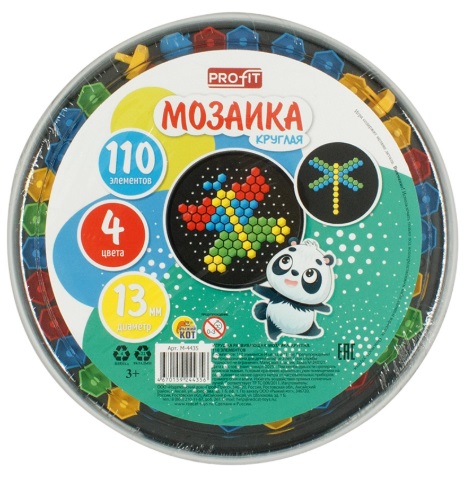 Мозаика круглая 110 элементов арт.4435-М