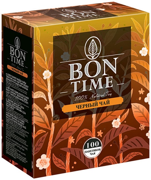 BonTime Чай Черный №100пак