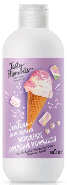 Витэкс Гель для душа Мороженое Ванильный маршмэллоу Tasty moments 400мл