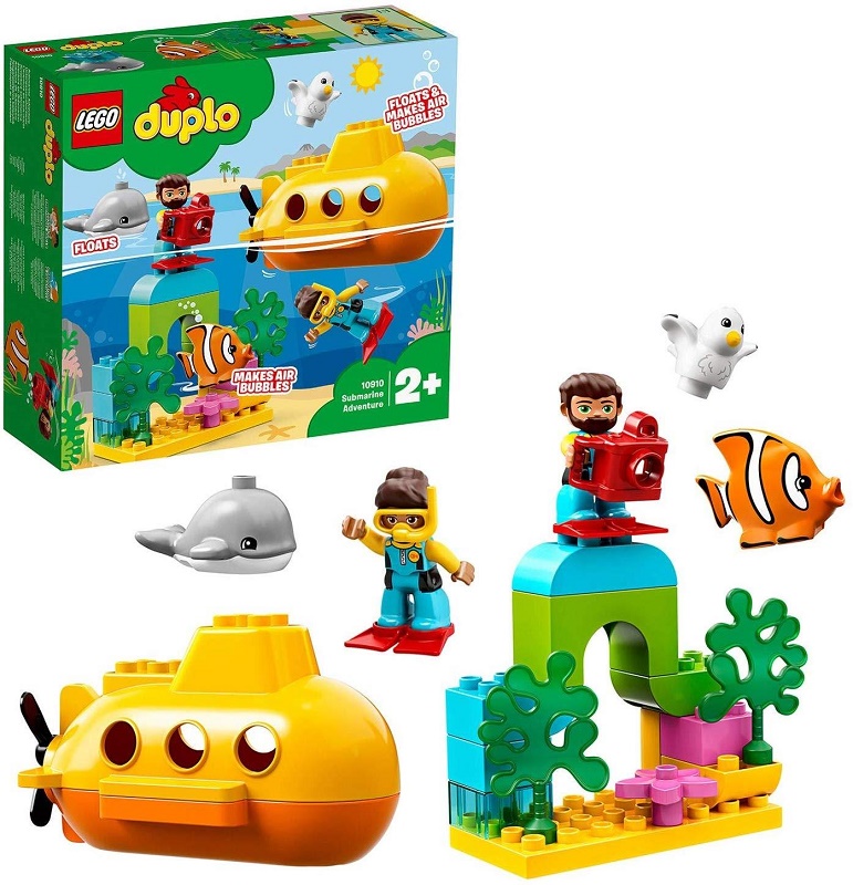 LEGO Конструктор 2+ Путешествие субмарины арт.10910 Duplo