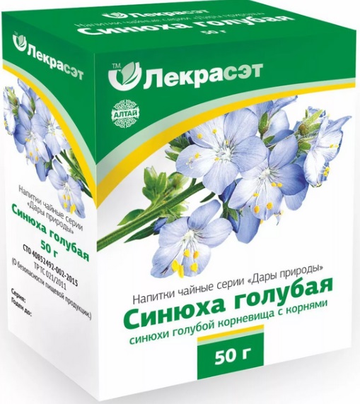 Лекрасэт Синюха голубая Корень 50г