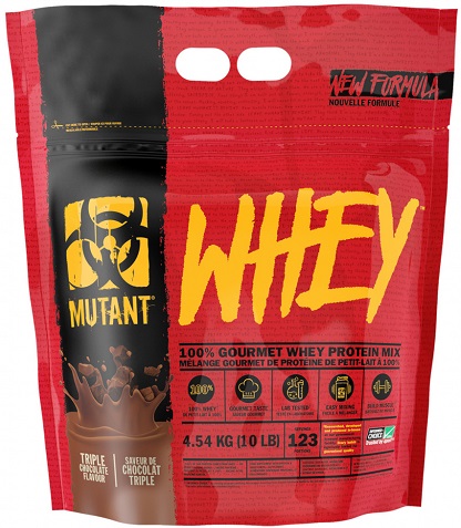 Mutant Whey протеин 10lbs пакет Тройной Шоколад / Мутант Вей 