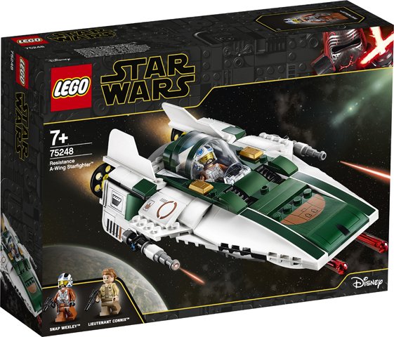 LEGO Конструктор 7+ Звездные Войны Звездный истребитель Повстанцев типа А арт.75248 арт.75238