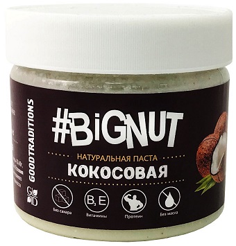 Паста Кокосовая Bignut Goodtraditions пл/банка 300г