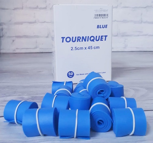Жгут кровоостанавливающий эластичный 2,5*45 см ( 1 шт ) TOURNIQUET