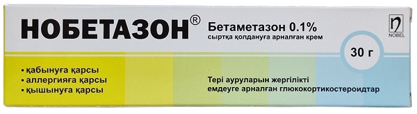 Нобетазон крем 0,1% 30 г ( бетаметазон ) Нобел