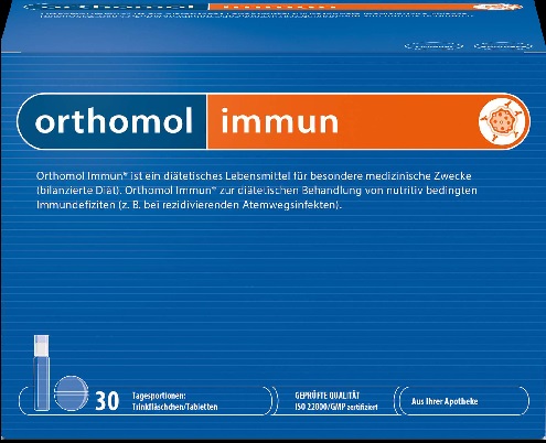 Ортомол Иммун Orthomol Immun ампулы, таб №30 доз  &