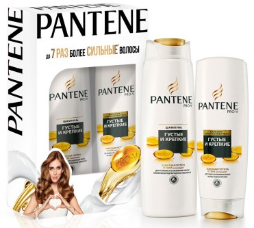 PANTENE подарочный набор Густые и крепкие 81681017