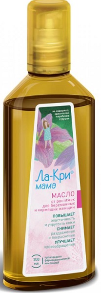 ЛА-КРИ Мама масло от растяжек 200мл