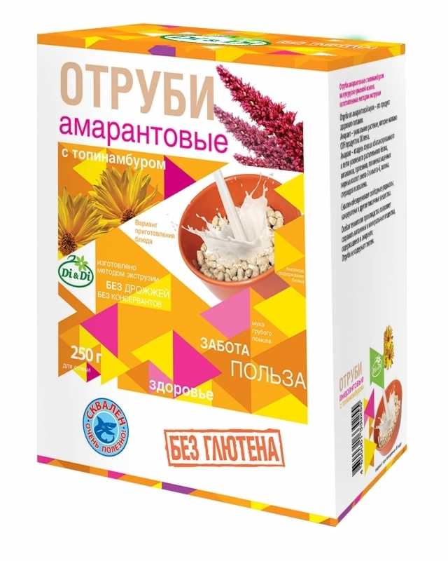 Di&Di Отруби Амарант топинамбур 250г