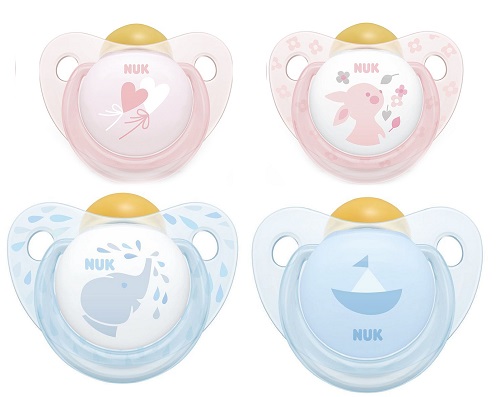 Соска Латекс NUK 6м+ Rose Blue цв.в асс.
