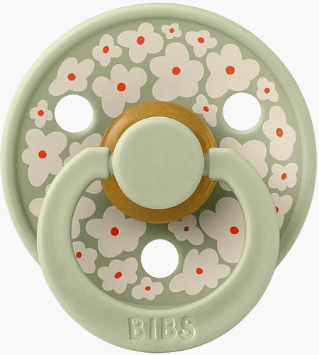 Пустышка латексная 0м+ Bibs Studio Pacifier Colour Jasmine разм.1 Field Sage арт.10018250