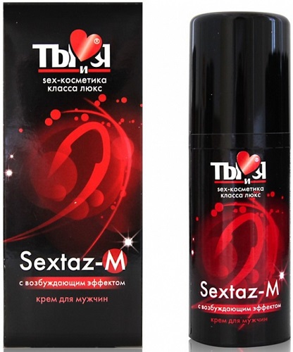 Крем-смазка ТЫ и Я Sextaz-M 20г для Мужчин Возбуждающий