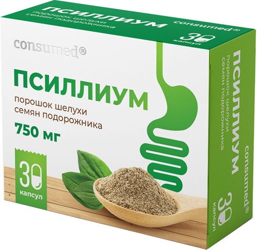 Consumed Псиллиум 750 мг №30капс  &