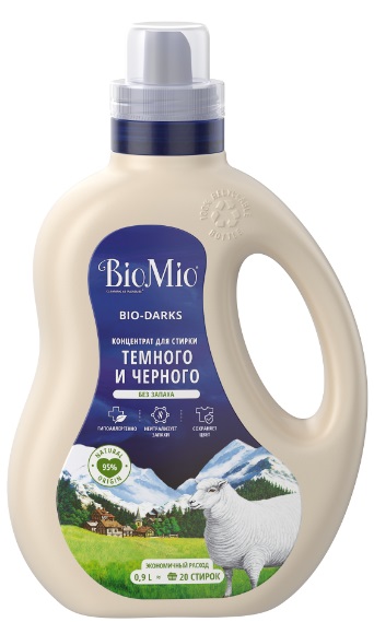 Bio Mio Гель для стирки черных и темных тканей 900 мл