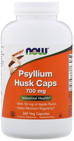 Now foods Psyllium Husk Caps Псиллиум 700мг №360капс  &