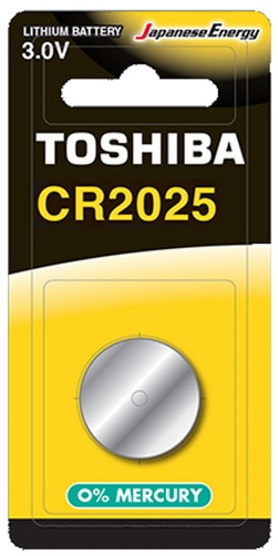 Батарейка TOSHIBA CR2025 ( 1 шт ) 3V >