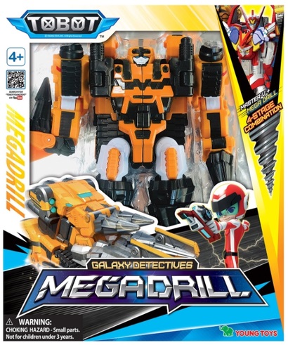 TOBOT Galaxy detectives Megadriill 4+ арт.301104