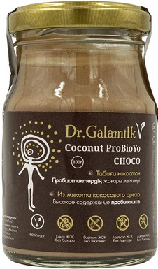 Dr.Galamilk ProBioYo Кокосовый йогурт 100г Шоколад