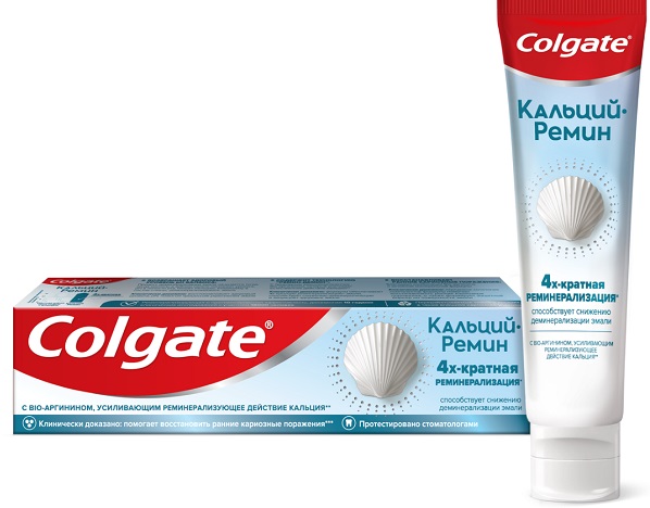Зубная паста COLGATE Кальций Ремин 4-х кратная реминерализация 100 мл