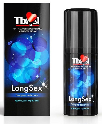 Лубрикант ТЫ и Я LongSex 20 г для Мужчин Крем-смазка