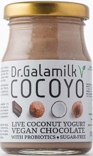 Dr.Galamilk CocoYo Кокосовый йогурт 200г Шоколад