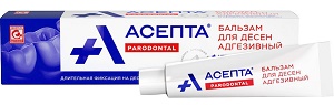 АСЕПТА гель для десен с Прополисом 10 гр @