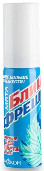 Блиц Фреш освежитель полости рта Мята 25 мл