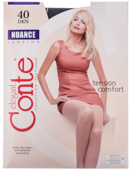 CONTE Колготки 40 den Elegant Nuance Grafit 4