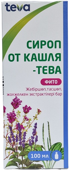 Сироп от Кашля 100 мл Тева фито ( с экстр. тимьяна, чабреца, подорожника )