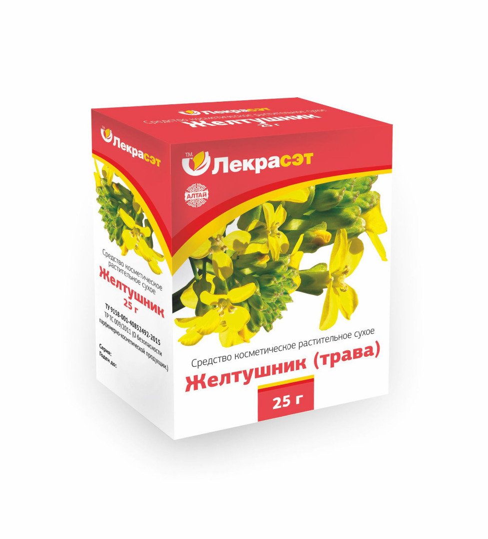 Лекрасэт Желтушник трава 25г