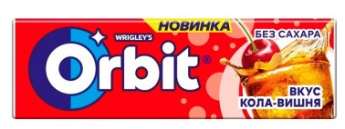 Orbit Белоснеж. Кола-Вишня №10 Жев. резинка без сахара