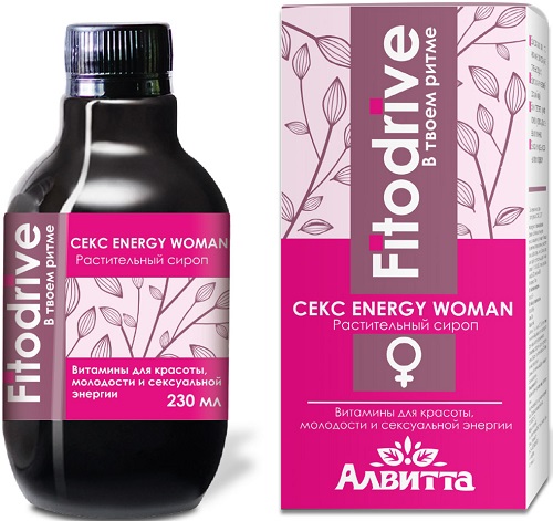 Fitodrive Сироп Секс Energy woman 230мл  & 